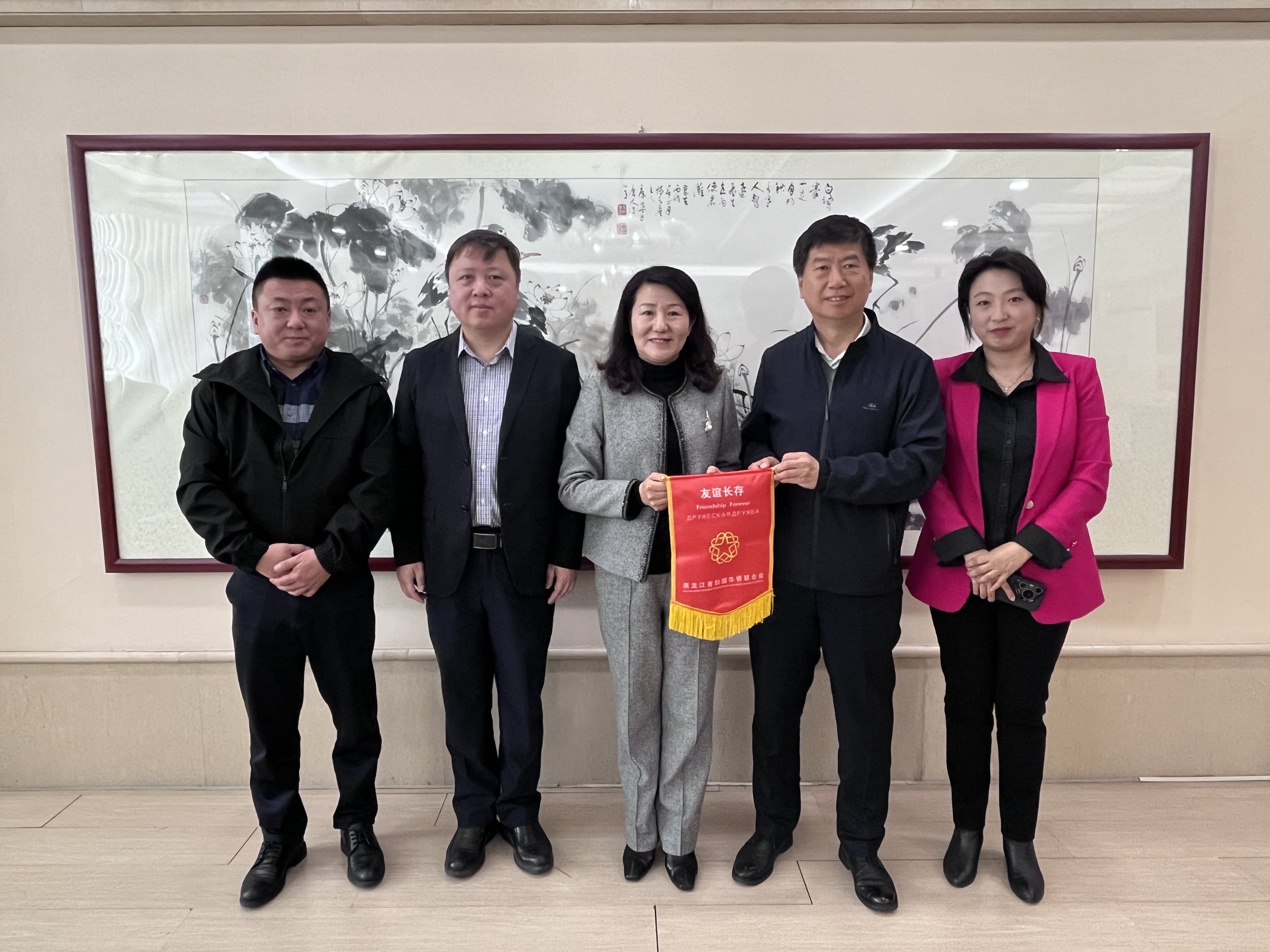 友好往来丨埃及东北华商总会副会长张宇、韩国新华报社副总编隋兴国到访省侨联