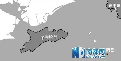 南鹏岛位于广东阳江,虽是无人海岛,却是阳江仅次于海陵岛的第二大岛。