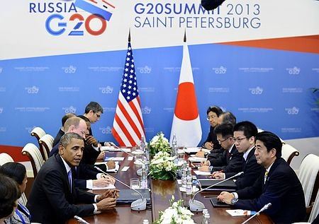 日美首脑会谈:安倍希望就叙局势与美加强合作